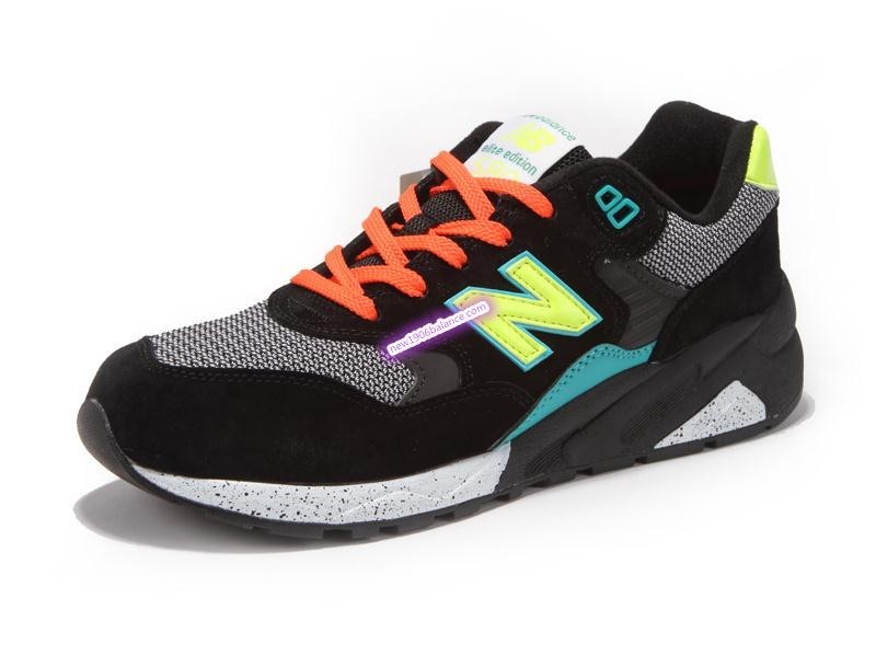 new balance noir et jaune fluo 580